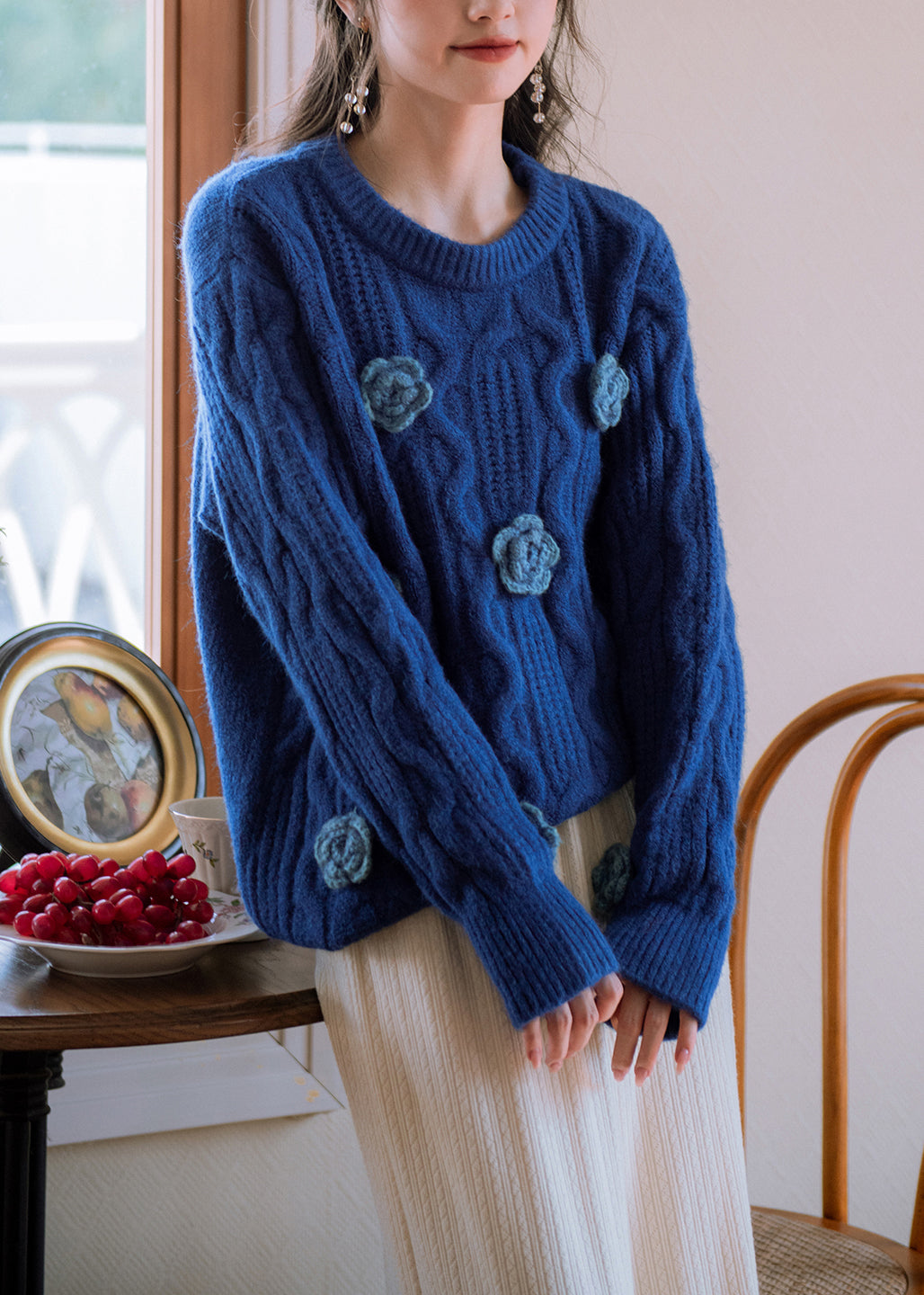 Beautifully Finished Sweater in a Timeless Design