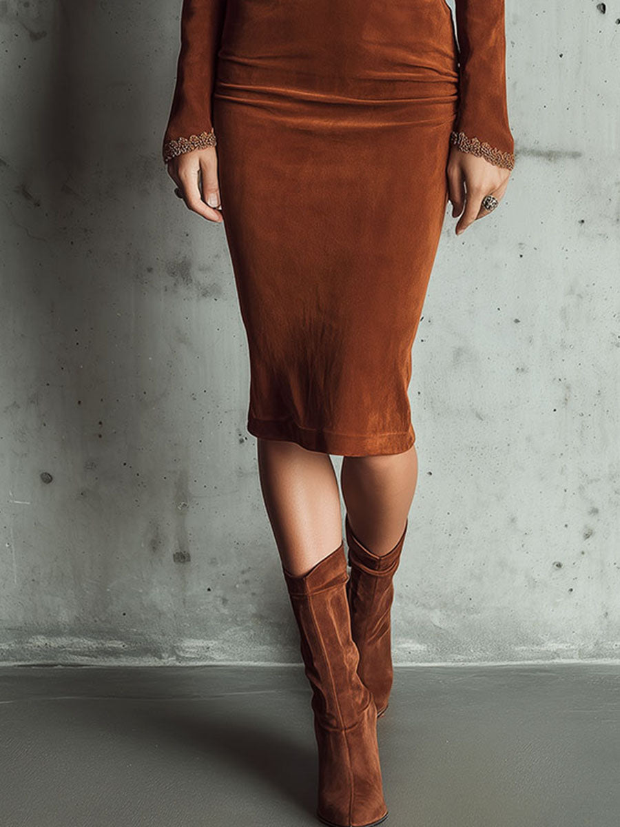 A Vintage Style Dress with Delicate Timeless Details