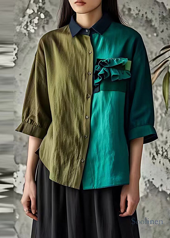 A Vintage Style Shirt with Delicate Timeless Details