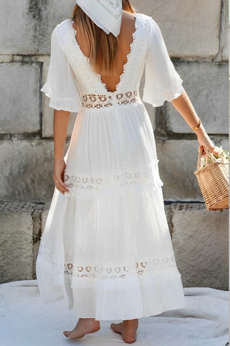 A Vintage Style Dress with Delicate Timeless Details