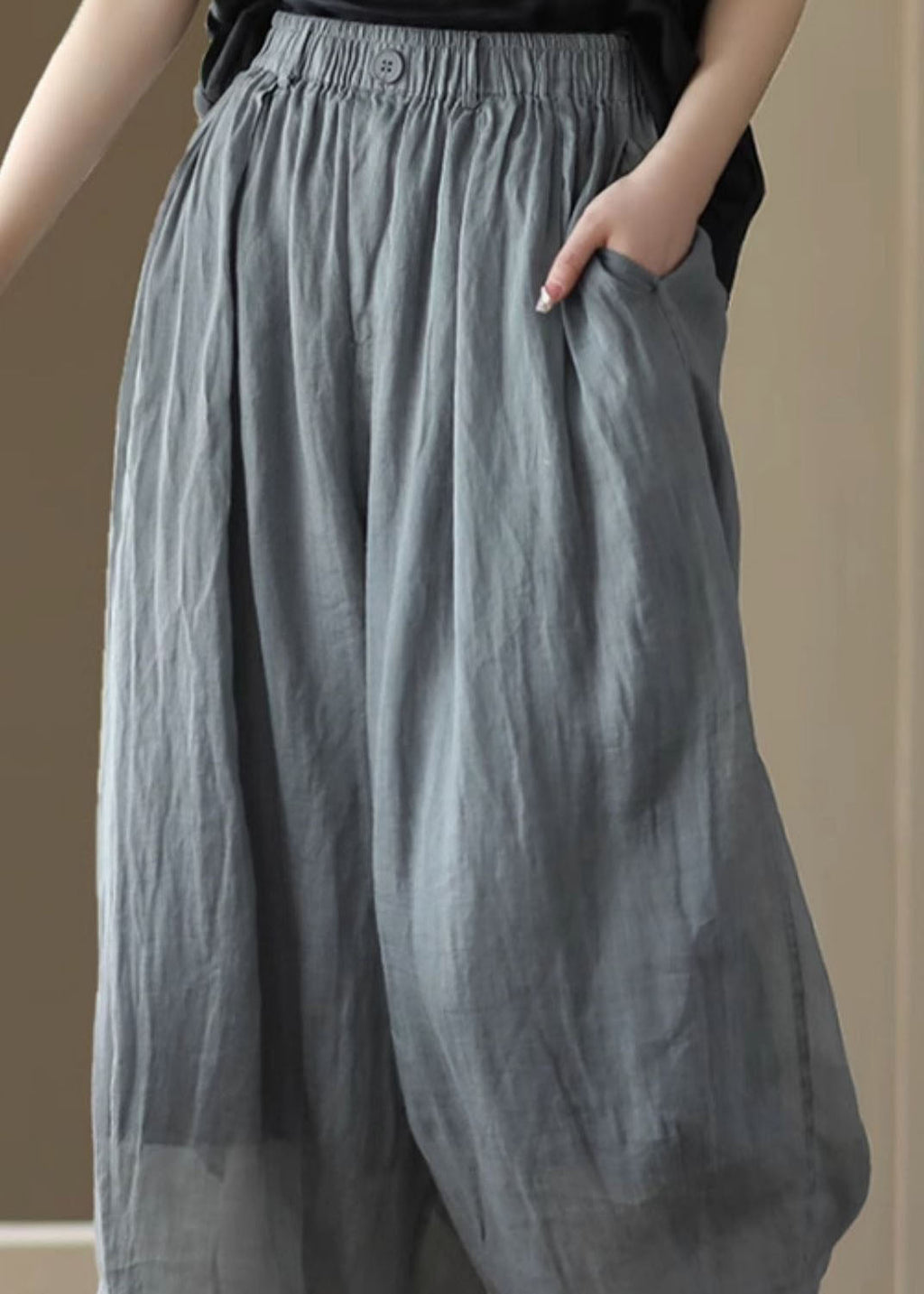 A Vintage Style Pants with Delicate Timeless Details