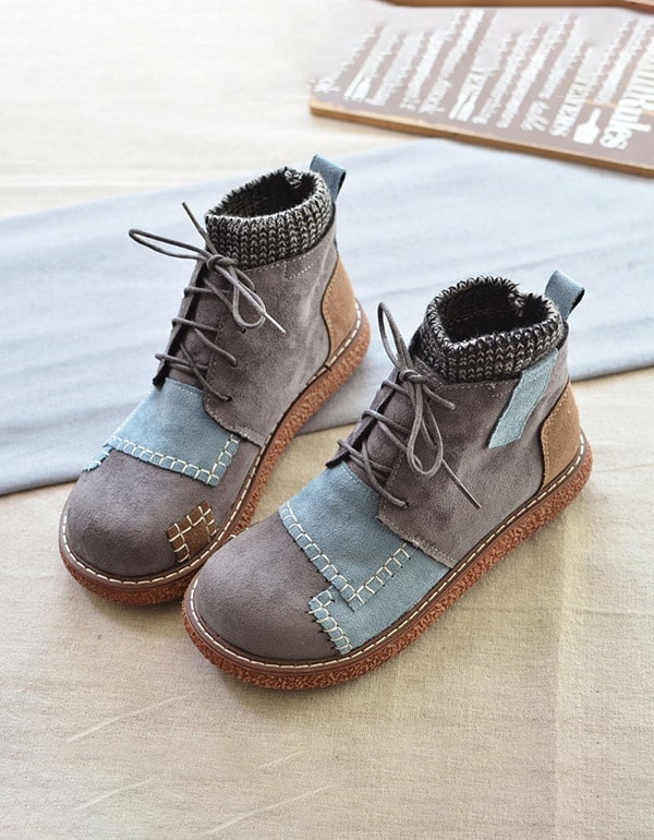 Vintage Inspired Orthopedic Boots