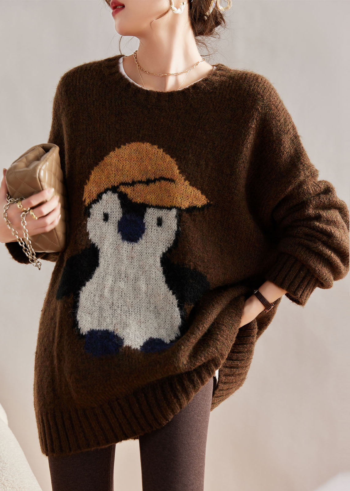 Beautifully Finished Sweater in a Timeless Design