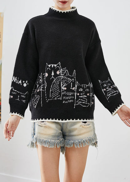 Classic Vintage Sweater with a Flattering Fit