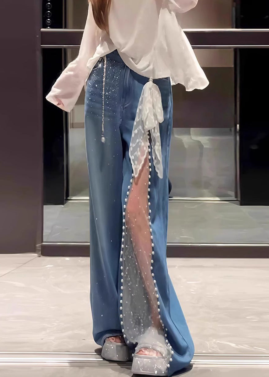 A Vintage Style Pants with Delicate Timeless Details