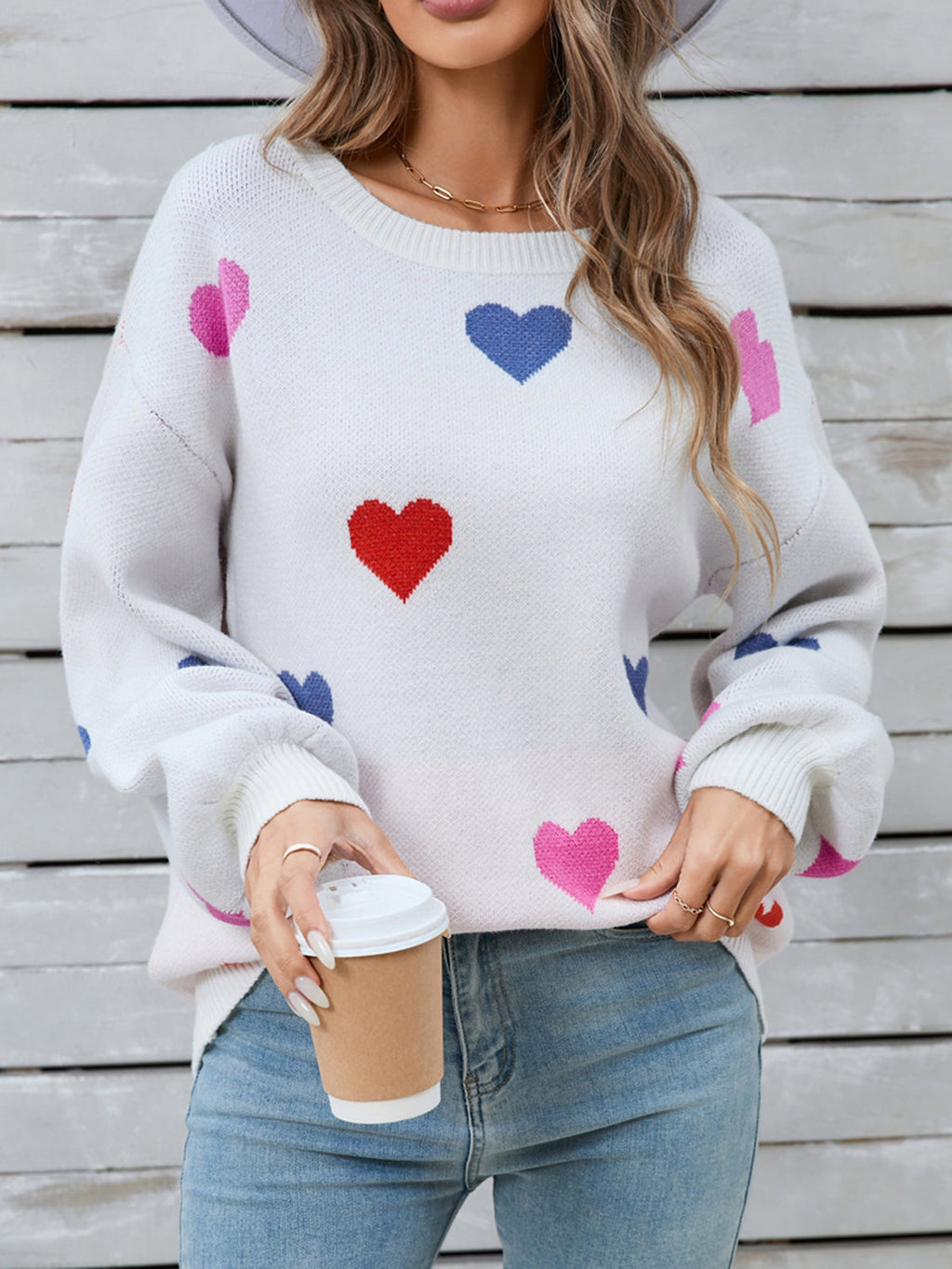 Classic Vintage Sweater with a Flattering Fit