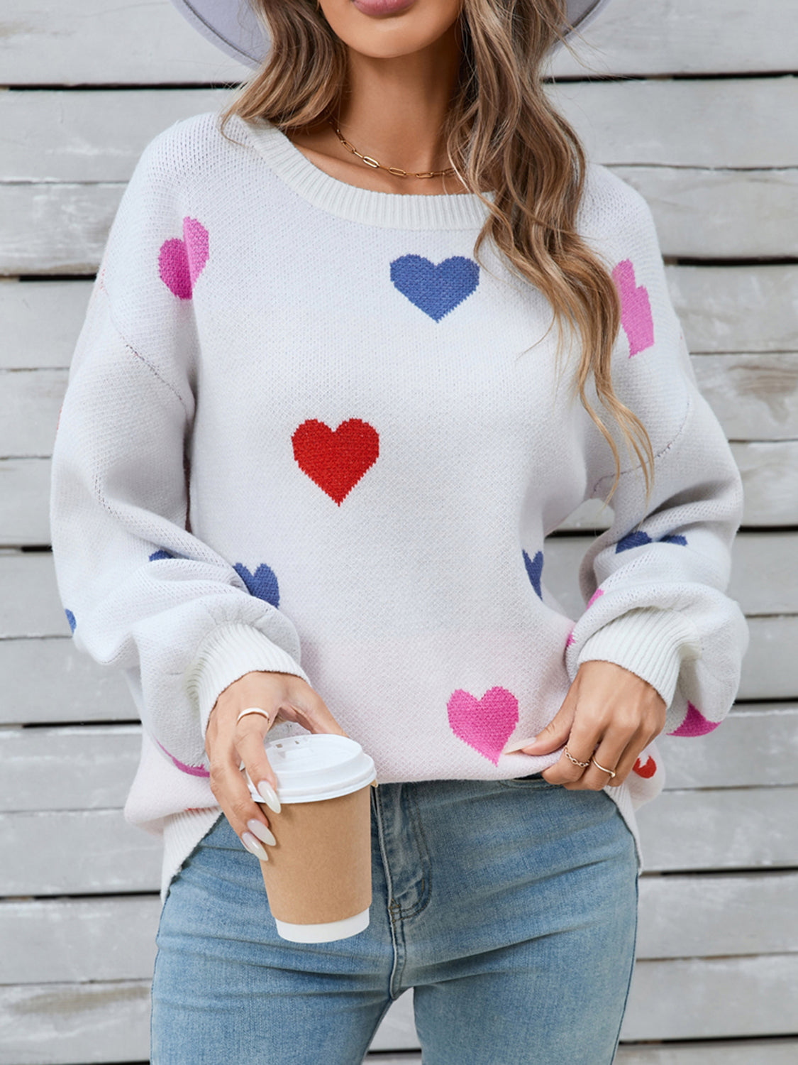 Classic Vintage Sweater with a Flattering Fit