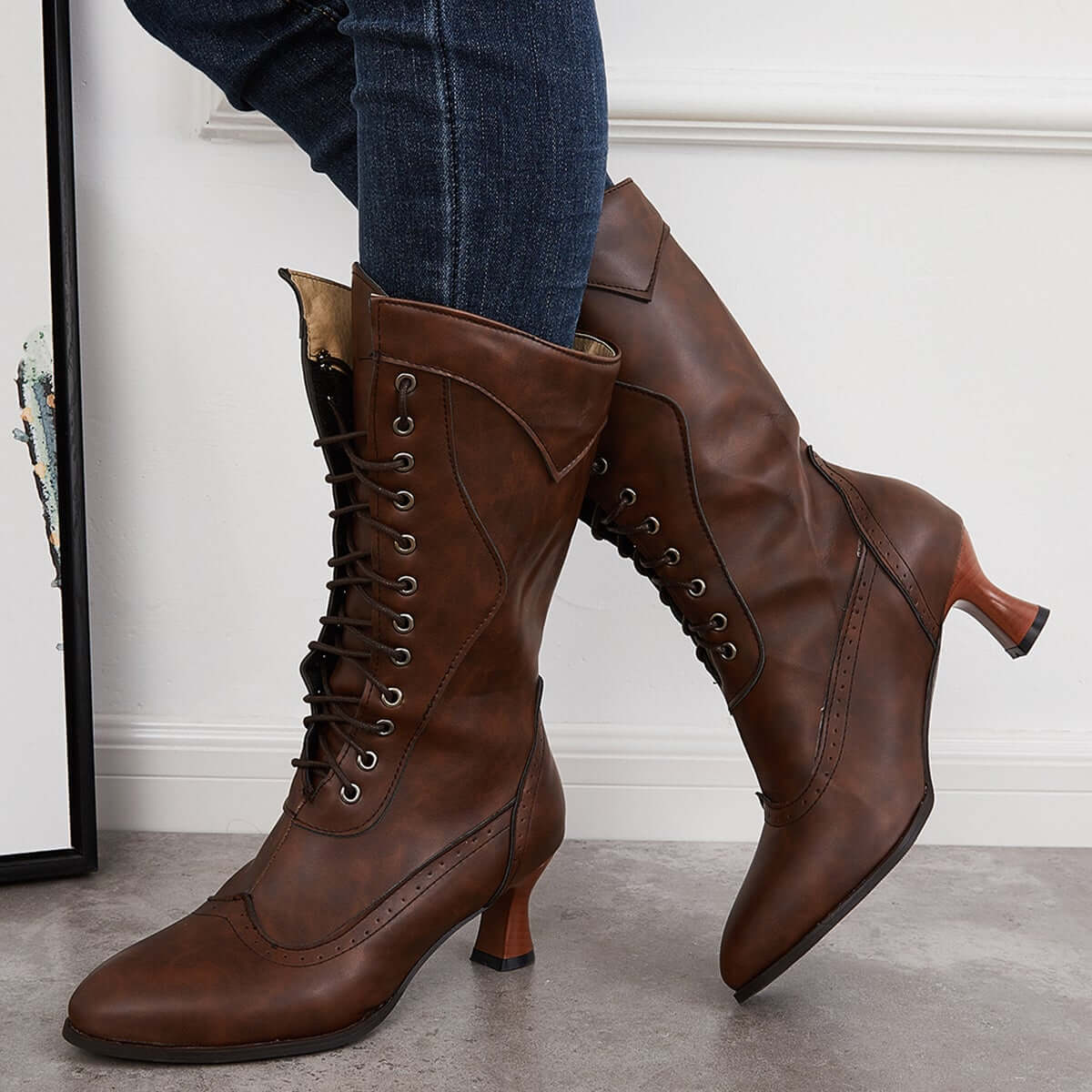 Classic Orthopedic Boots with Timeless Style