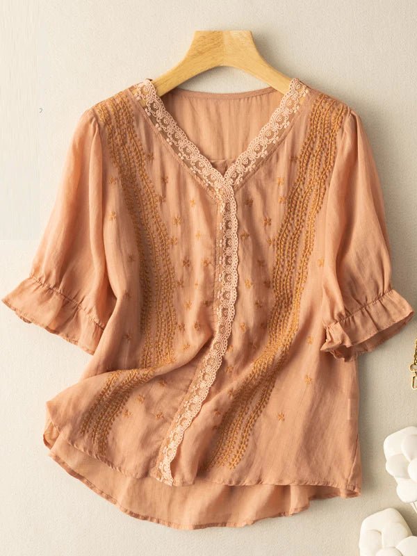 Gracefully Styled Top for Any Occasion