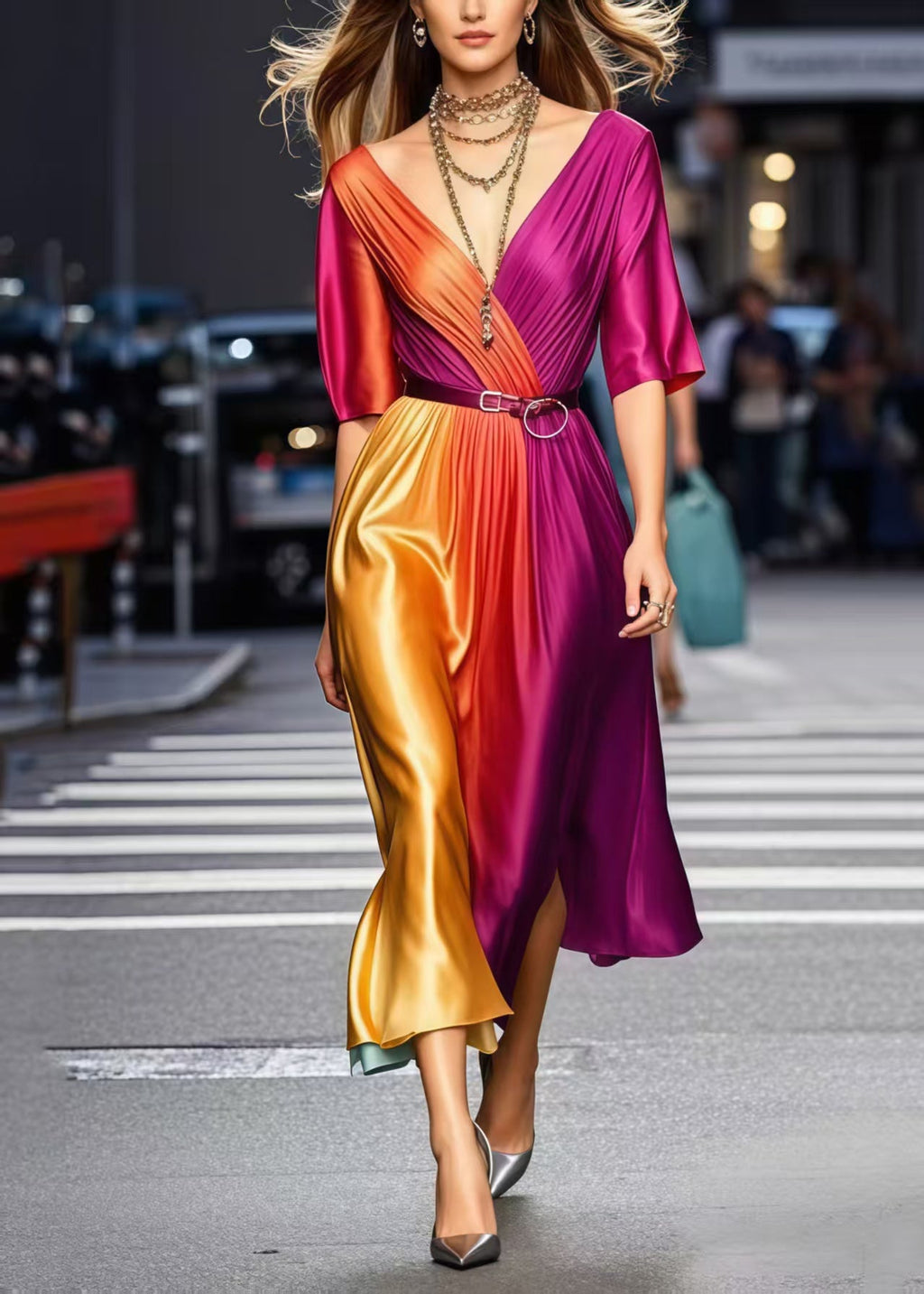 Classic Vintage Dress with a Flattering Fit