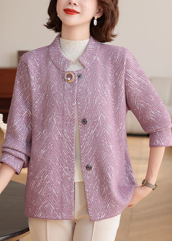 Well Tailored Cardigan with a Graceful Silhouette
