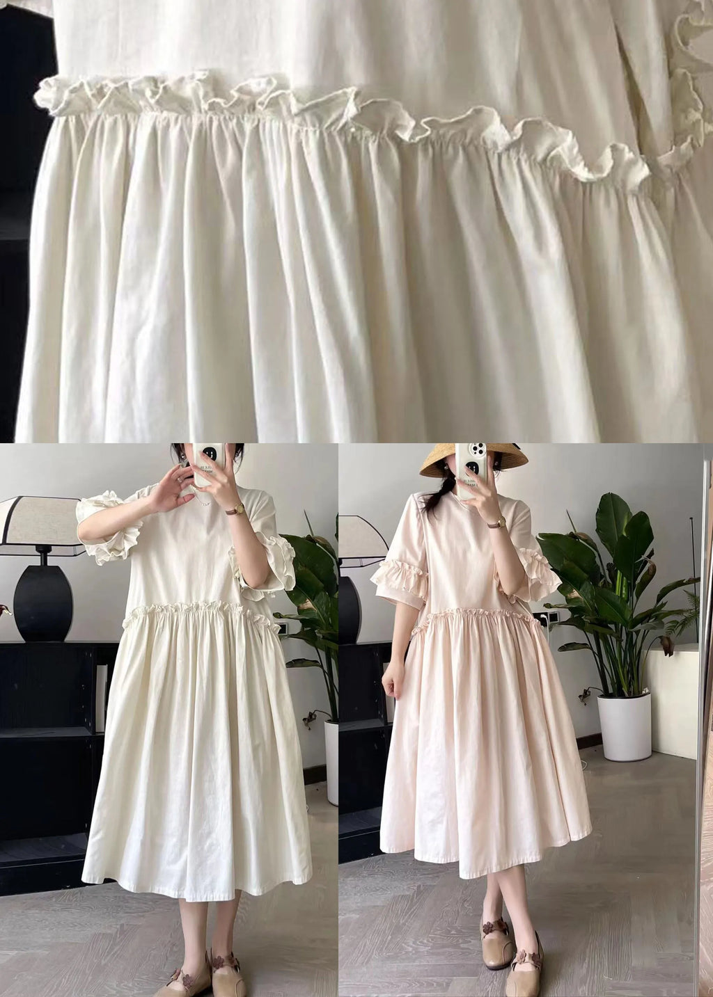 Classic Vintage Dress with a Flattering Fit