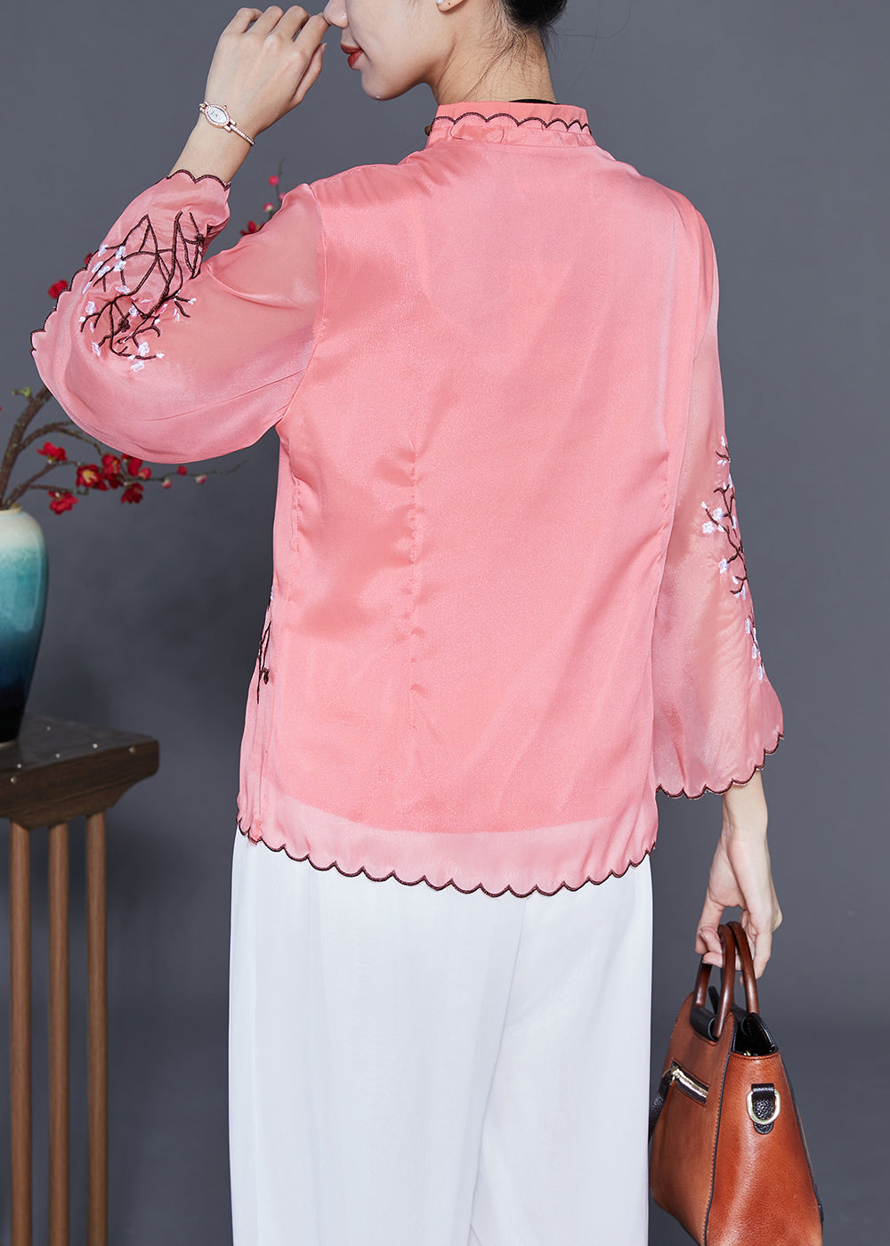 A Vintage Style Blouse with Delicate Timeless Details