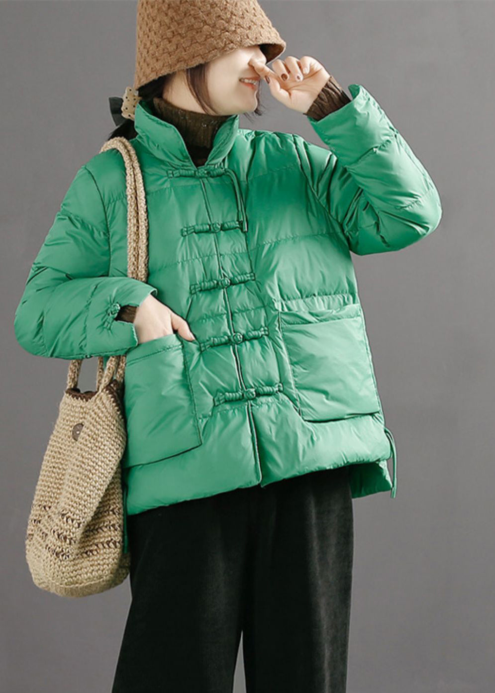 Classic Vintage Coat with a Flattering Fit