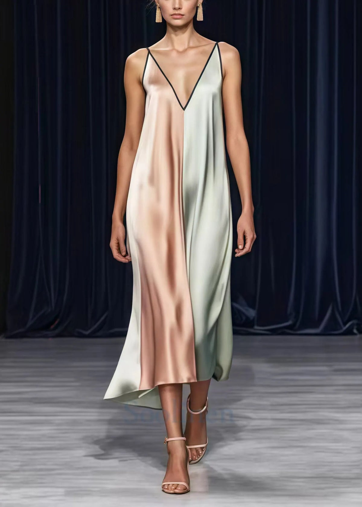 Beautifully Finished Dress in a Timeless Design