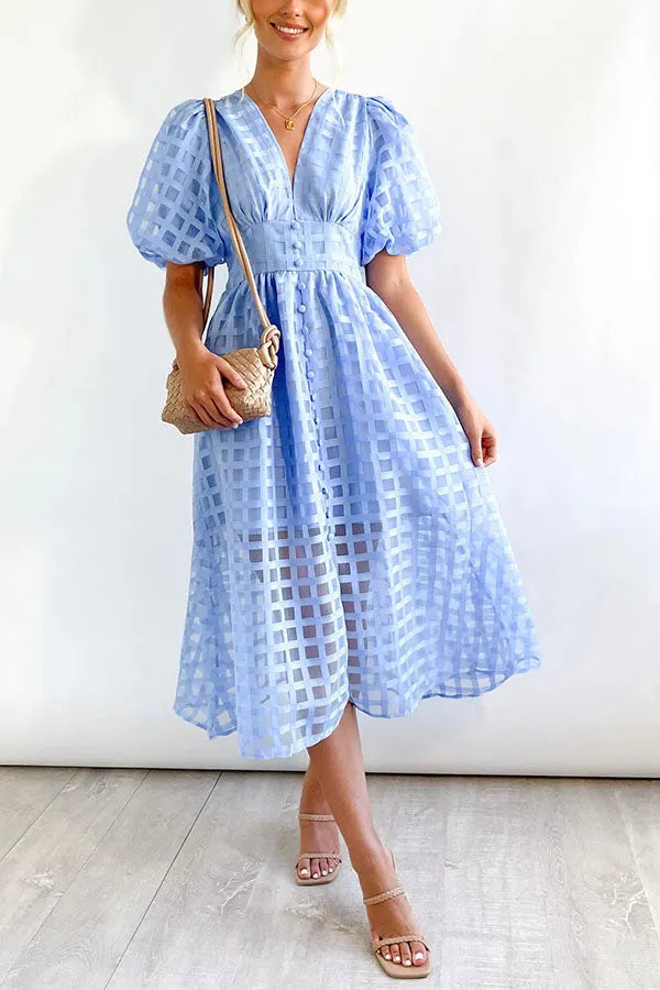 A Vintage Style Dress with Delicate Timeless Details
