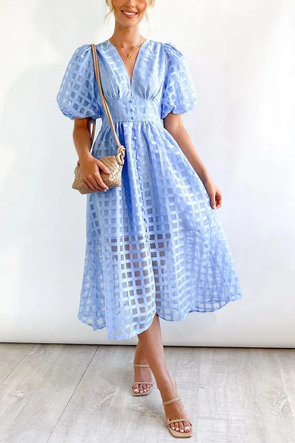 A Vintage Style Dress with Delicate Timeless Details