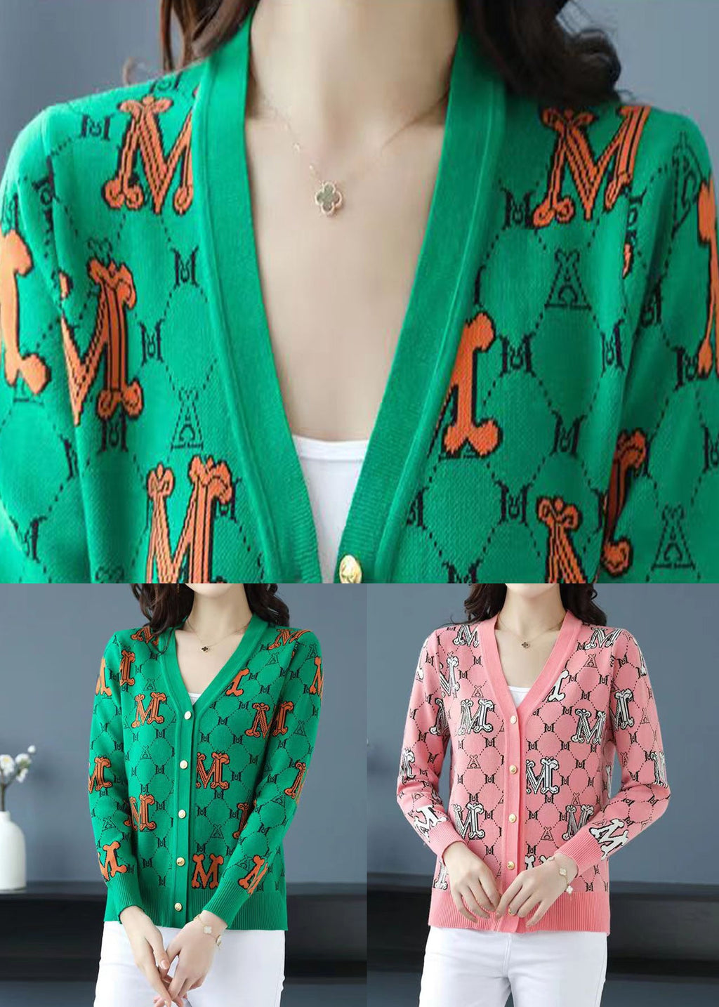 A Vintage Style Cardigan with Delicate Timeless Details