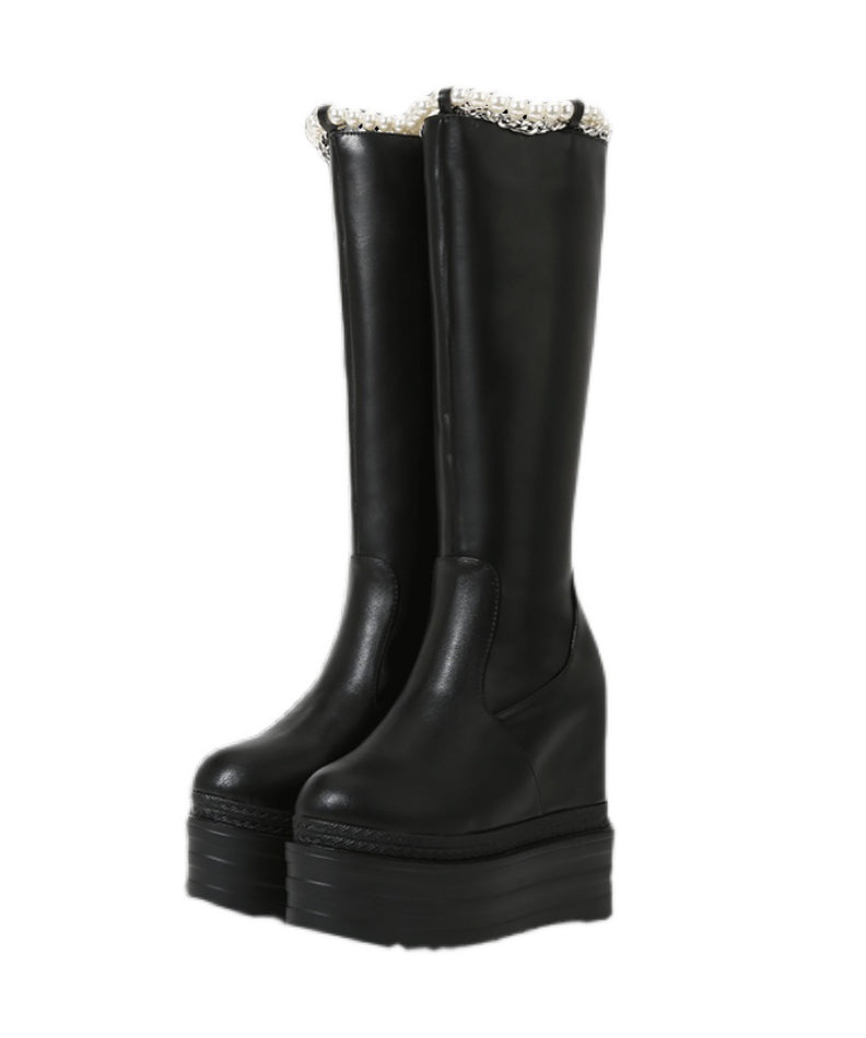 Chic Orthopedic Boots with Unique Design