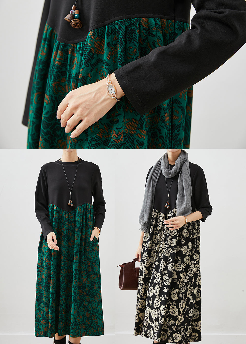 A Vintage Style Dress with Delicate Timeless Details
