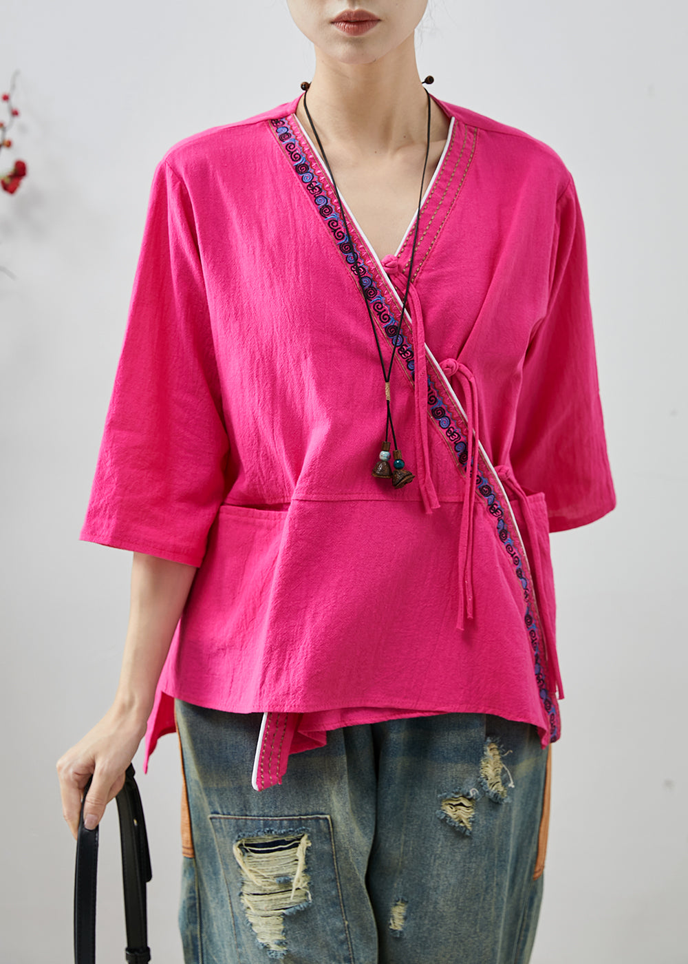 Beautifully Finished Blouse in a Timeless Design