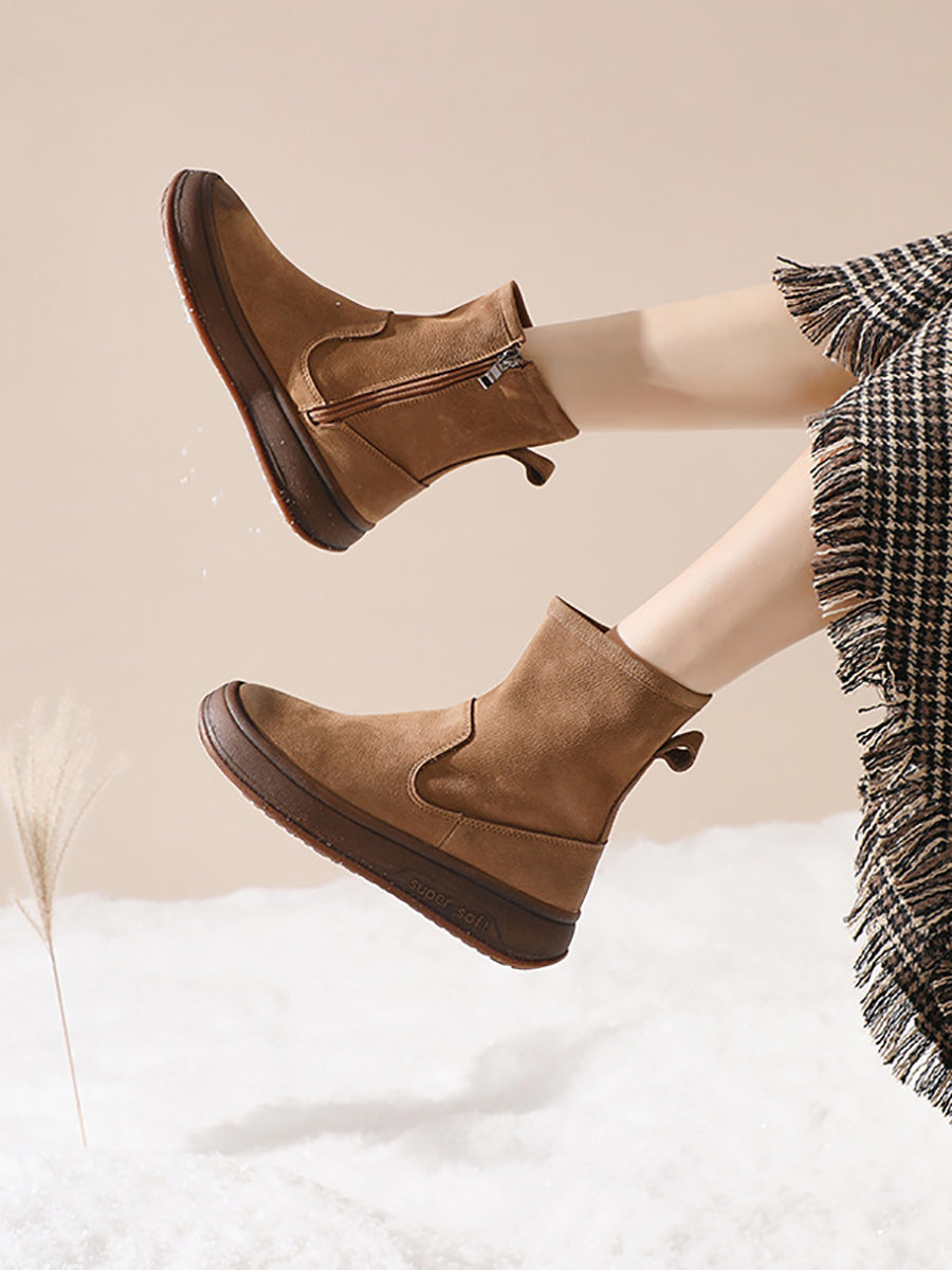 Chic Orthopedic Boots with Unique Design