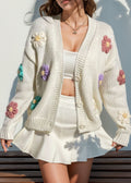 A Vintage Style Cardigan with Delicate Timeless Details
