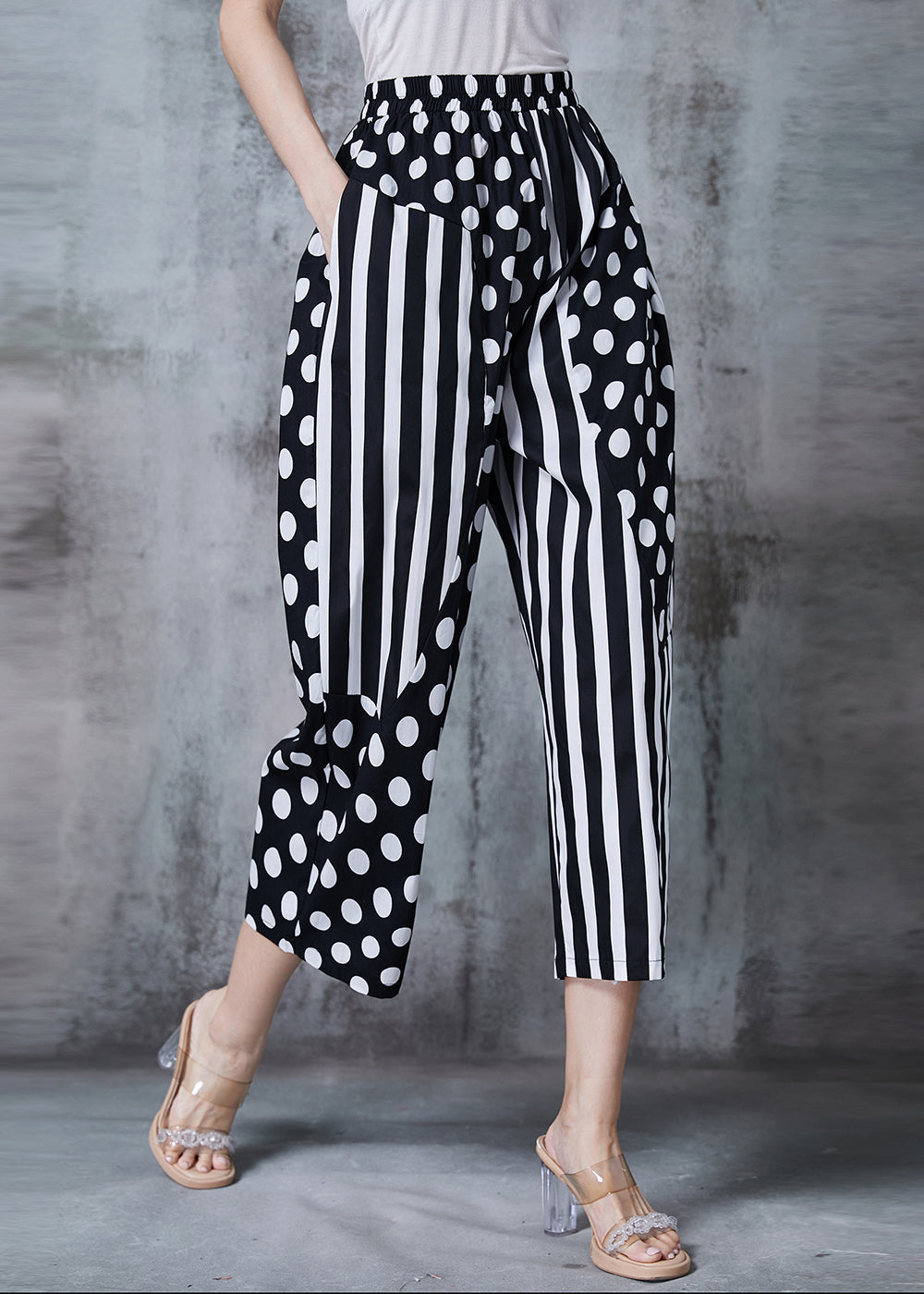 A Vintage Style Pants with Delicate Timeless Details