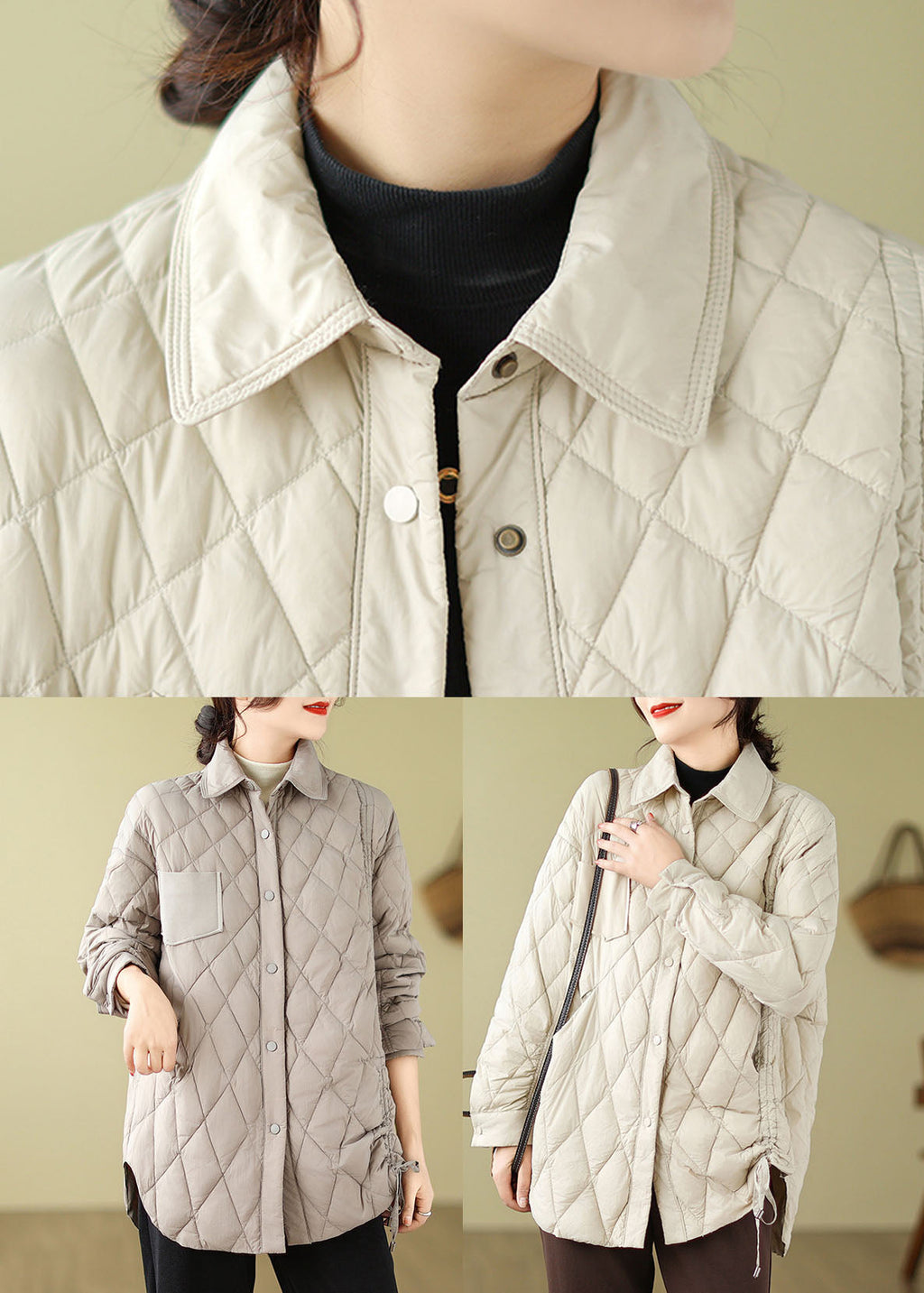 Well Tailored Jacket with a Graceful Silhouette