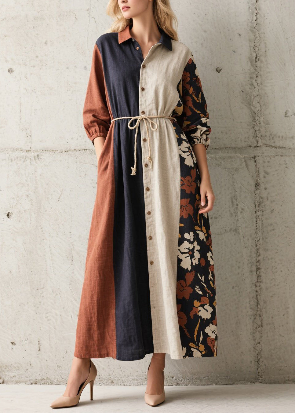 A Vintage Style Dress with Delicate Timeless Details