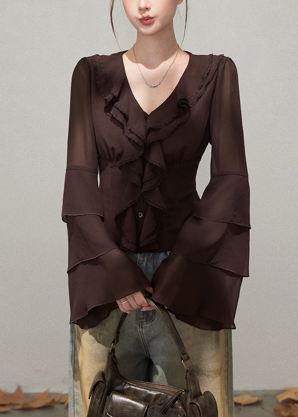 A Vintage Style Shirt with Delicate Timeless Details