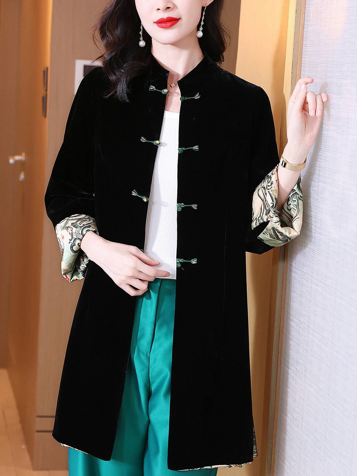 A Vintage Style Cardigan with Delicate Timeless Details