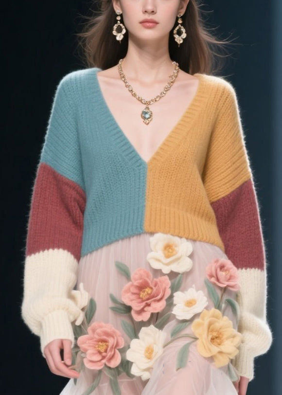 Vintage Inspired Sweater with a Contemporary Edge