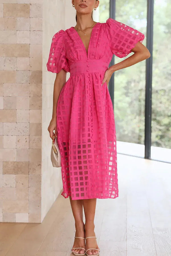 A Vintage Style Dress with Delicate Timeless Details