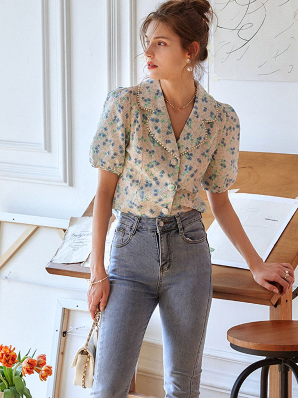 Sophisticated Top with a Clean Classic Look