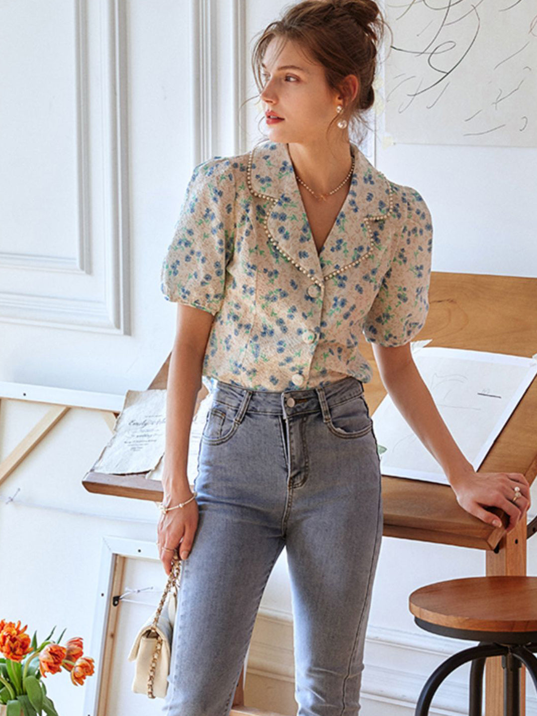 Sophisticated Top with a Clean Classic Look