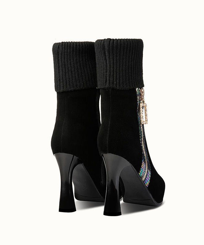 Chic Orthopedic Boots with Unique Design