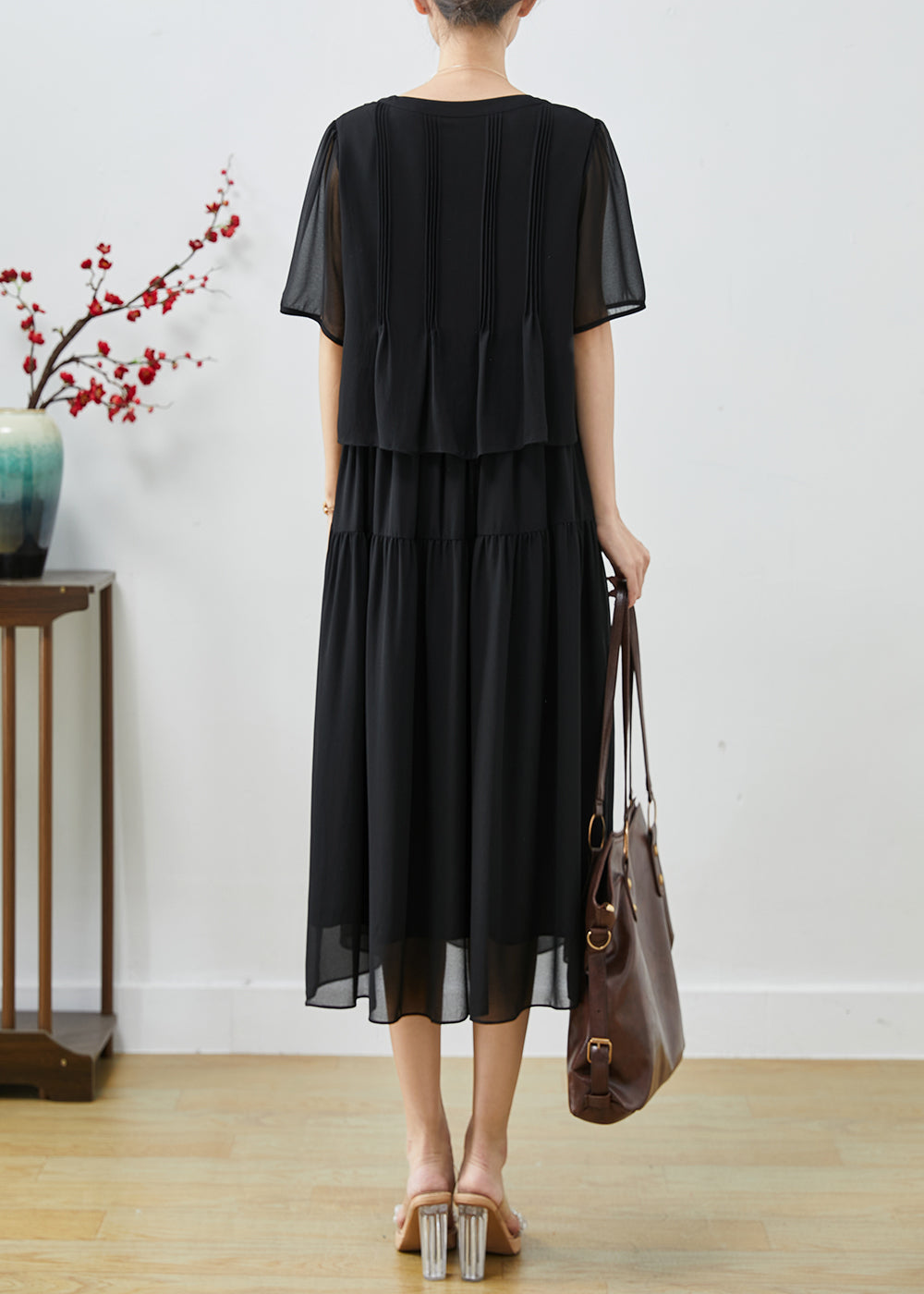 A Vintage Style Dress with Delicate Timeless Details