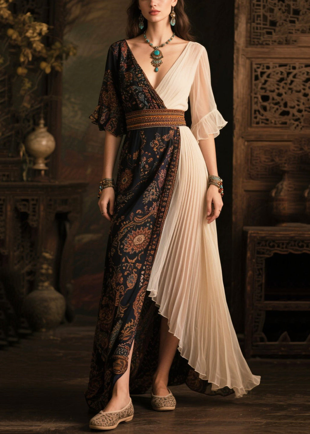 Vintage Inspired Dress with a Contemporary Edge