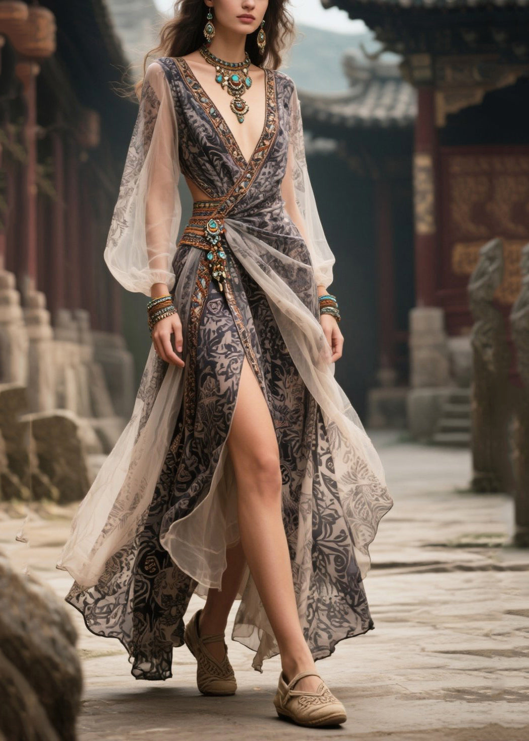 Beautifully Finished Dress in a Timeless Design