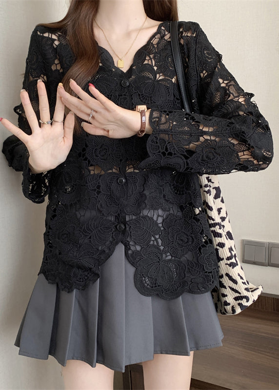 A Vintage Style Cardigan with Delicate Timeless Details