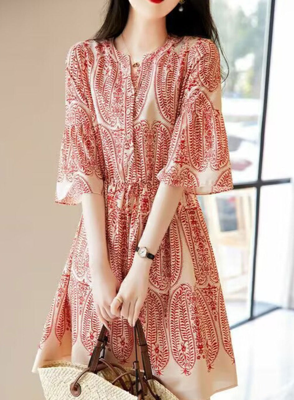 A Vintage Style Dress with Delicate Timeless Details