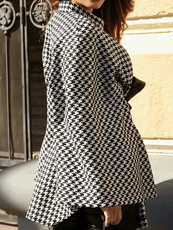 Classic Vintage Coat with a Flattering Fit