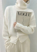 Well Tailored Sweater with a Graceful Silhouette