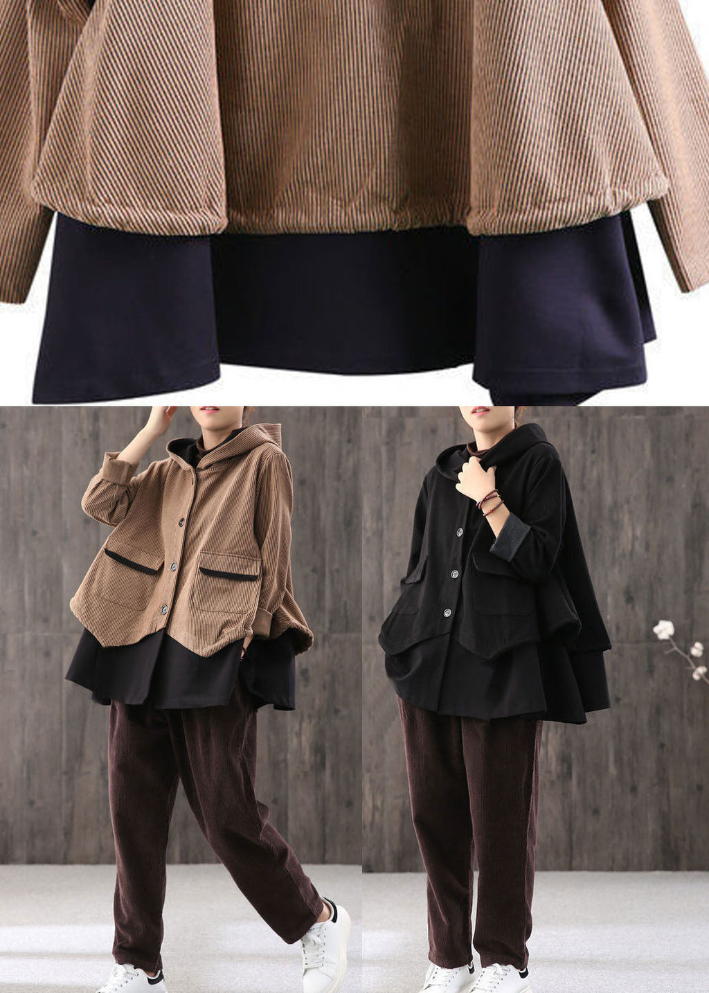 A Vintage Style Coat with Delicate Timeless Details