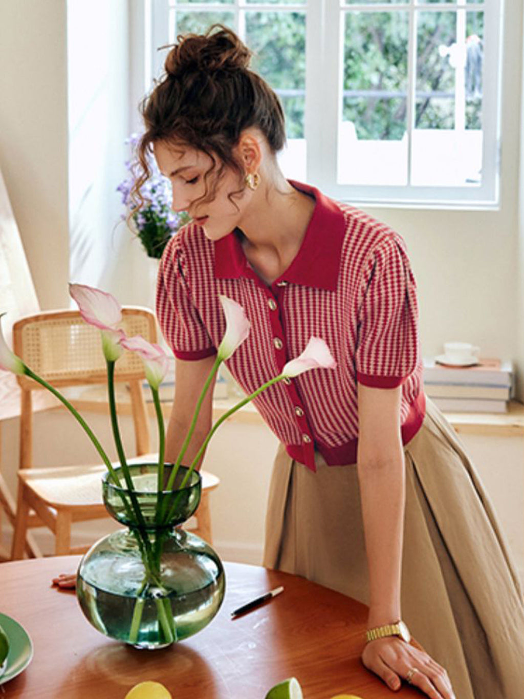 A Vintage Style Top with Delicate Timeless Details