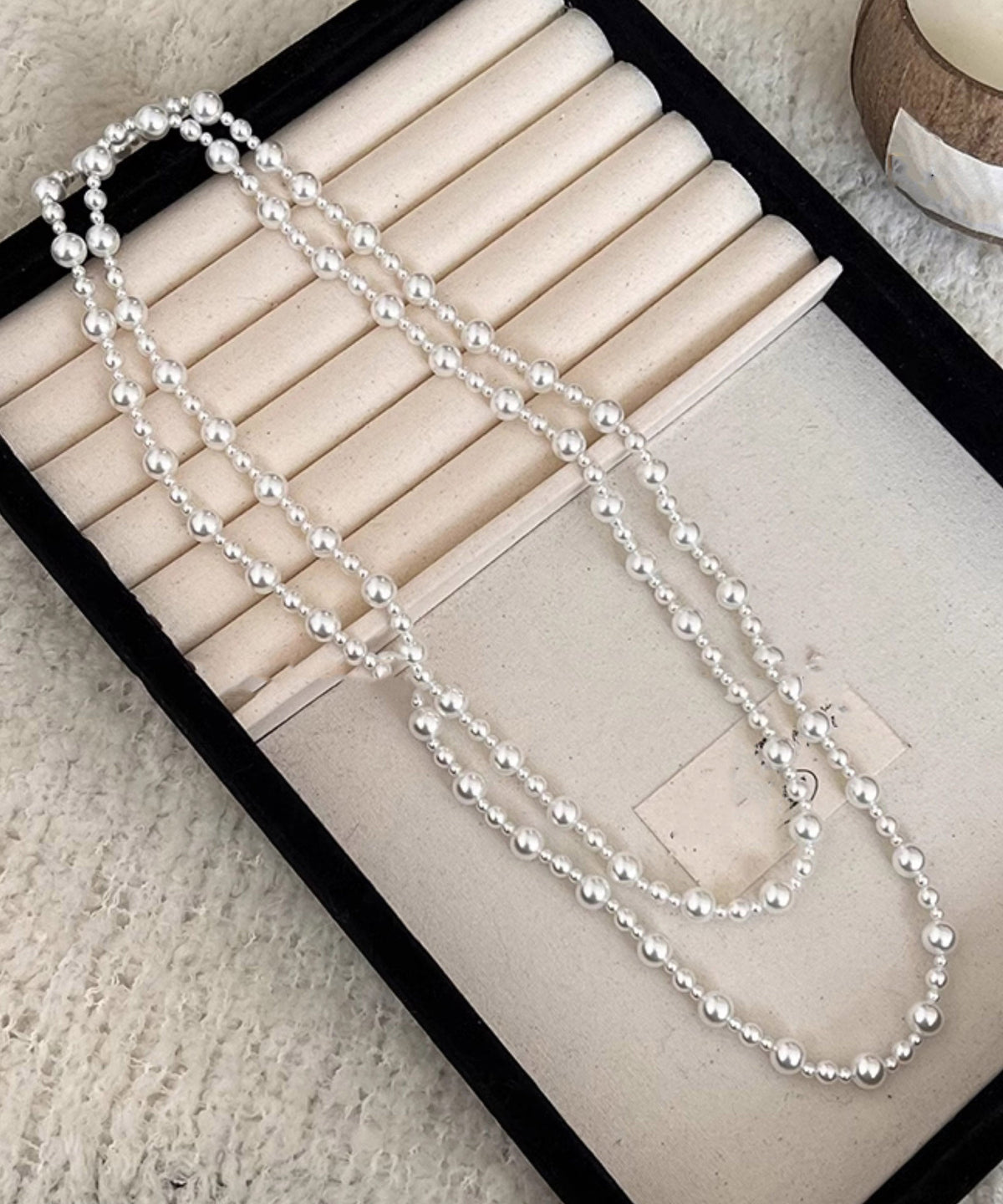 Vintage Handmade Pearl Necklace