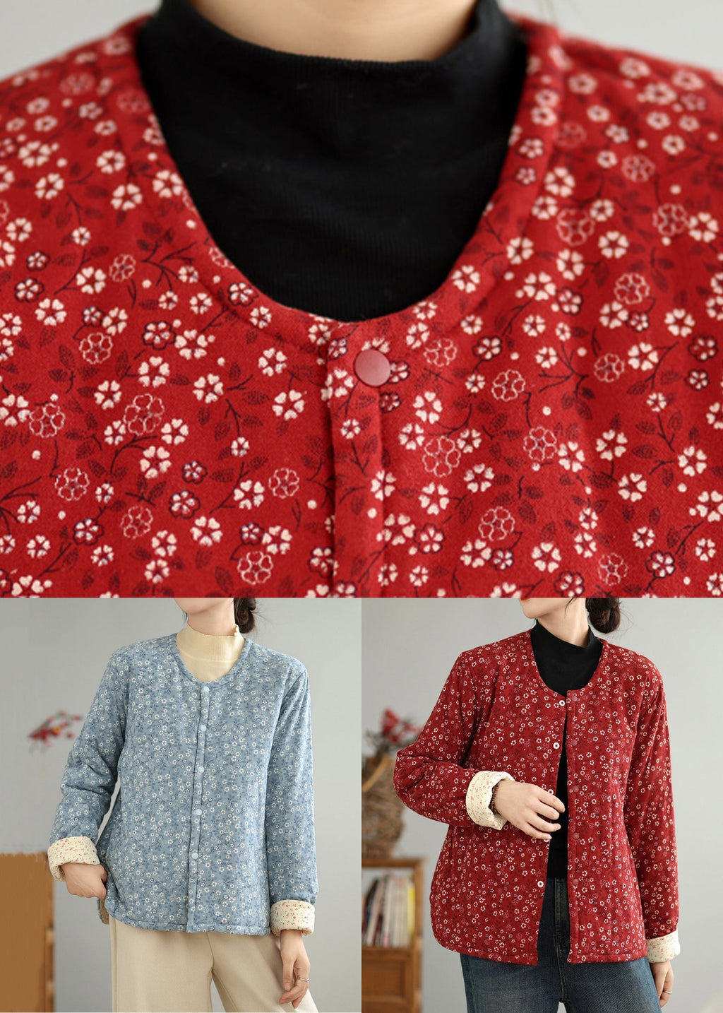 A Vintage Style Coat with Delicate Timeless Details