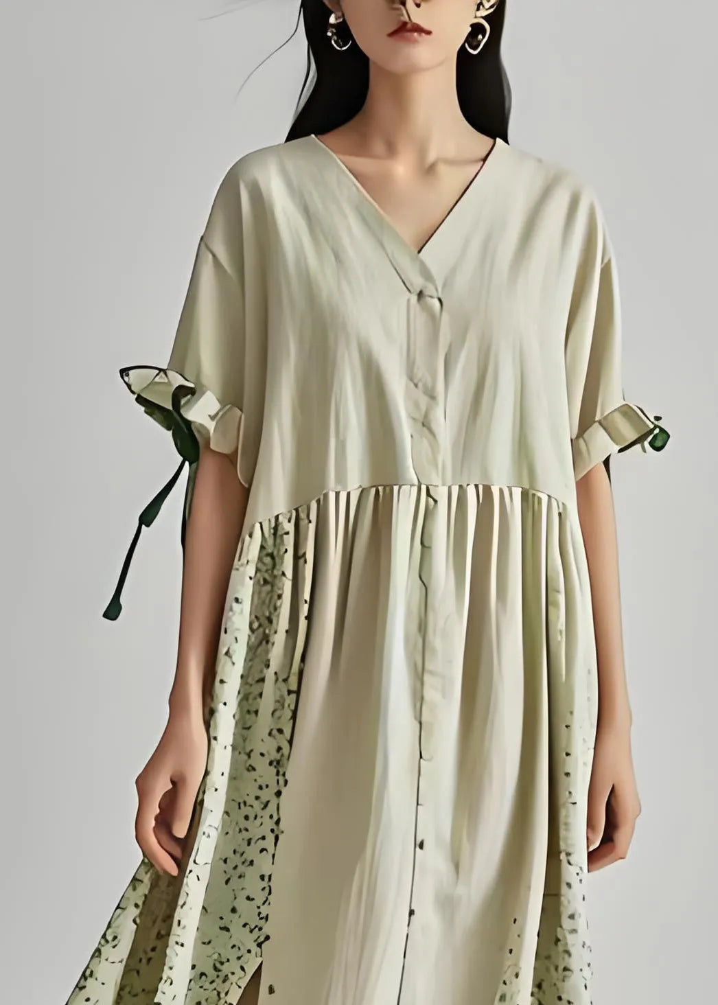 A Vintage Style Dress with Delicate Timeless Details
