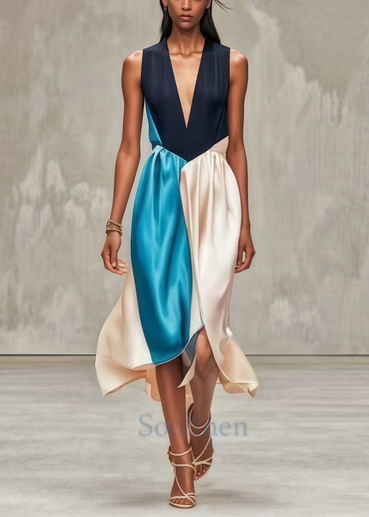 Elegantly Styled Dress for Everyday Wear